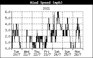 Wind Speed 10-min average