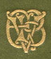 Monogram E.V.B. from cover of book dated 1884.