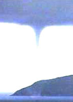 Waterspout off Llandudno on 28 August 2000.