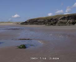 Traeth Aberffraw at low water. Click for panorama but please close window after viewing.