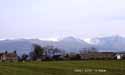 Deep snow remaining on top of the Carneddau Mountains on 22 March 2006.