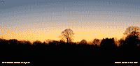 Afterglow nearly an hour after sunset.