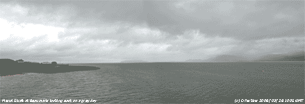 Menai Strait precipitation in sight.