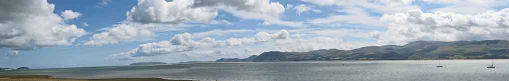 Orographic clouds over the Menai Strait viewed from Beaumaris.