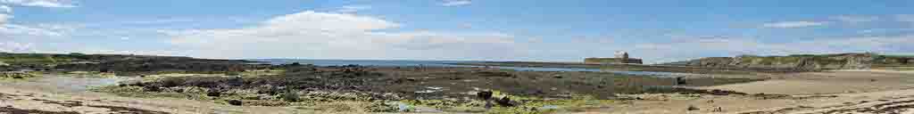 Porth Cwyfan and Llangwyfan in south-west Anglesey.