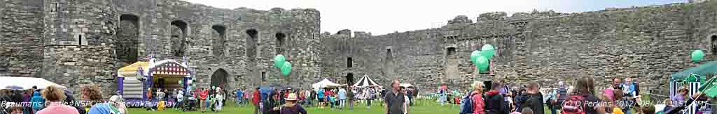NSPCC Mediaeval Fun Day at Beaumaris Castle.