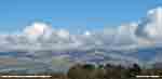 Snow patches on N-slopes of part of the Carneddau on the 27th April 2013.