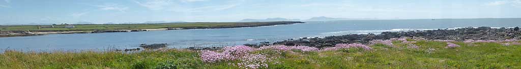 View S from islet of Cribinau.