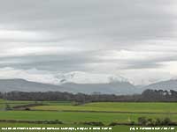 Clear view of snow on the mountains between C. Llewelyn and Cwm Idwal.