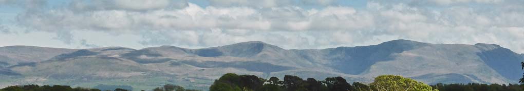 View of the Carneddau Mountains, Wales in #lockdown.
