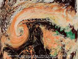 MODIS TERRA image at 1205 GMT on 31 Mar 2006, courtesy of the Rapid Response Team at NASA/GFSC.