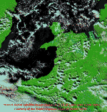MODIS AQUA image at 1305 GMT on 6 Feb 2007, courtesy of the Rapid Response Team at NASA/GFSC.