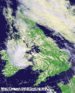 NOAA 17 image at 1045 GMT on 3 July 2007, courtesy Bernard Burton.