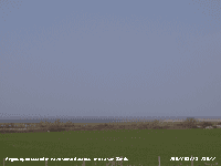 Anglesey obscured in haze.